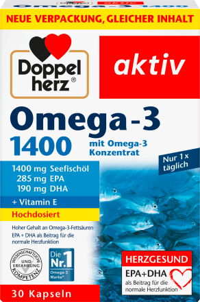 Omega-3 1400 kapsulalar 30 dona, 59,2 g