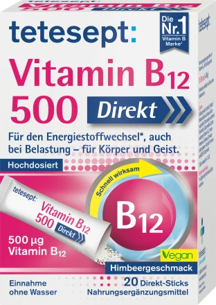 Vitamin B12 500 mkg tayoqchalar 20 dona, 36 g